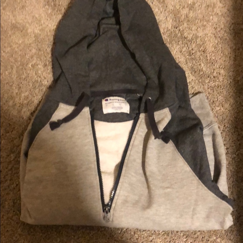 Champion cropped hoodie